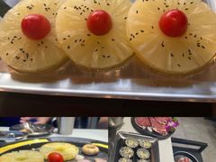 -山野的朋友露营炭火烤肉