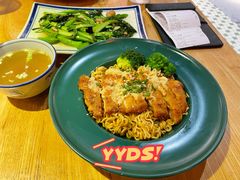 姜葱鸡扒捞丁-融合四喜茶餐厅(番禺市桥友利店)