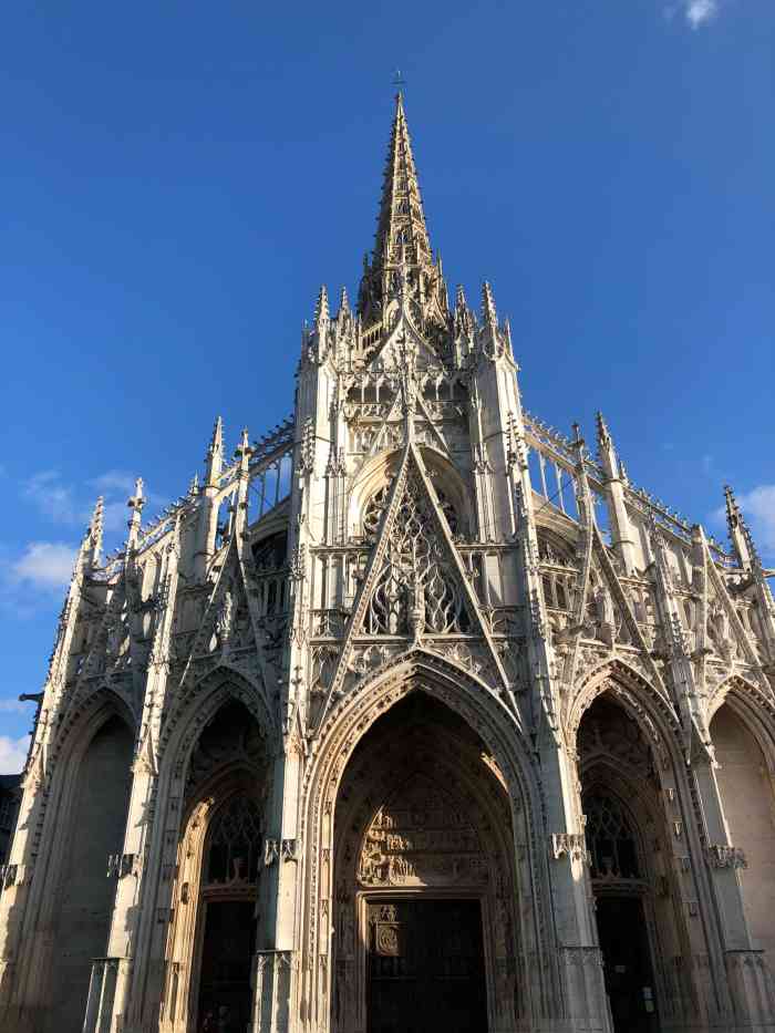 法国鲁昂大教堂-"都说欧洲游的组合就是"宫堡基厅"看着看着..."-大众