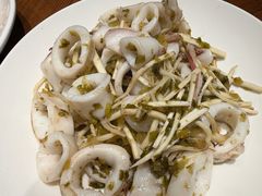 雪菜炒鱿鱼-小厨师·二十年沈家门小海鲜(百井坊巷店)
