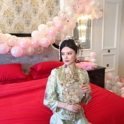 点击看大图 -三色锦婚礼定制