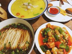 酱爆牛蛙面-十面春风·江南面馆(崇宁路店)