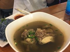 -蝶豆花蓝面条