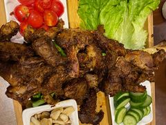 -老兰家传统烧烤炒菜泡馍(小南门店)