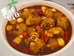 胡辣烧羊蹄-宁夏国强手抓羊肉·清真菜(未央路凤三店)