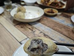 芋泥油渣酿豆腐-南雄雄州土菜餐厅(粤北大厦店)