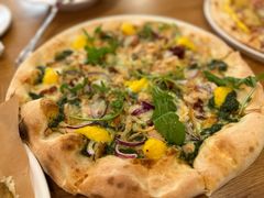 火腿芝麻菜披萨-城市大道红炉披萨烘焙坊