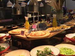 自助取餐区-茅庐川菜