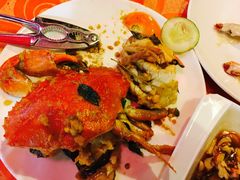 蛋黄螃蟹-灯笼馆海鲜餐厅