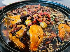 海鲜毛血旺-粤尚腾香居中餐厅(首都机场希尔顿店)
