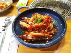 月梅酱辣蟹-草家酱蟹炭火烤肉店(珲春南路一店)