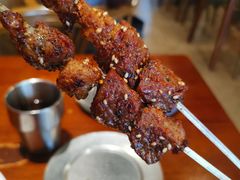 云南小黄牛肉串-麒麟风烤牛肉·云南烧烤小排档(丹凤街店)