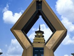 -法门文化景区-合十舍利塔