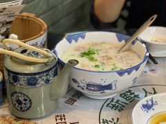 窝蛋牛肉粥-阿殳粥馆(水围村店)