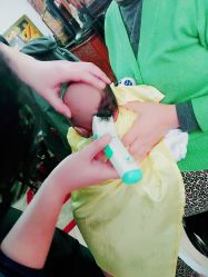 -龙文宝贝上门婴儿理发满月剃胎毛(总店)