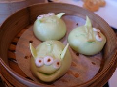 绿色小人菜肉包-晶荷轩(香港迪士尼乐园酒店)
