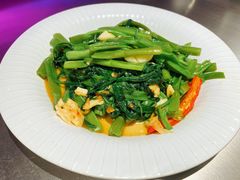 飞天酱炒通菜-新越盏·东南亚料理(捷登都会店)