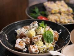 菠萝油条虾-华豫川酒家(大卫城店)