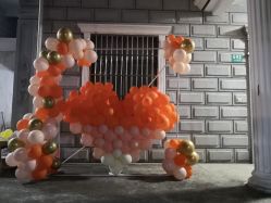 -小鲤鱼生日气球派对会场策划布置