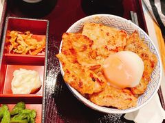 温泉蛋味增猪肉饭定食-dodonpa.墩墩伐 便当食堂(博华广场店)