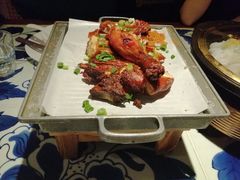 绿茶烤鸡-绿茶餐厅(王府井永宁门店)
