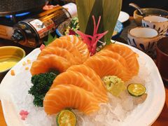 三文鱼刺身-有喜屋·烧鸟·居酒屋(三钢里店)