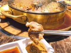 烤黑猪五花-猪啊牛呀羊啊铜盘烤肉(正大广场店)