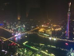 景观位-广州柏悦酒店·悦吧·顶楼露天酒吧