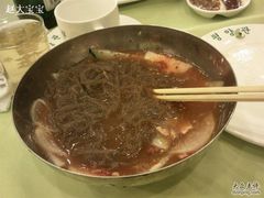 已经拌了的冷面-平壤馆(西塔街店)