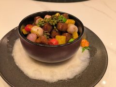 鲜露火焰和牛粒-无锡瑞廷西郊酒店·悦湖景观餐厅