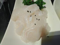 无骨雪花鱼-热火朝天鲜切牛肉火锅(南强街巷店)