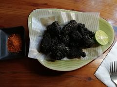 炸柠檬黑金鸡块-源一咖啡馆(麒麟巷步行街店)