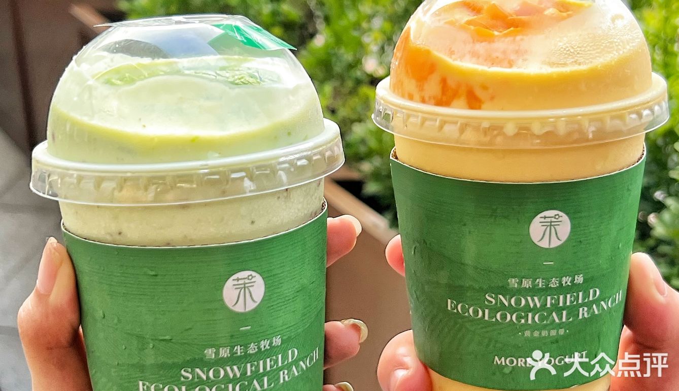 这个绿油油的茉酸奶也太适合夏天了吧