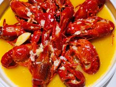 金汤蒜蓉小龙虾-小河盐帮·私家菜·烤鸭(三元桥·霄云路店)