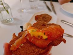 三文鱼鸡蛋酱黑麦面包-壳里西餐厅Coquille Seafood Bistro(蒙自路店)