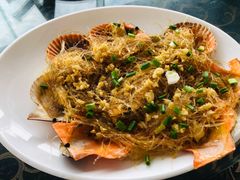 蒜蓉粉丝蒸扇贝-七鲜渔港美食餐厅(巽寮湾海景店)
