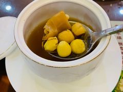 虫草花猴头菇汤-大佛寺高级素食自助餐厅