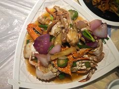 姜葱炒蟹-桥东喜碧海鲜街(水东街店)