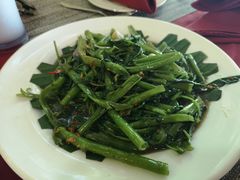 炒空心菜-The Palmboo Restaurant