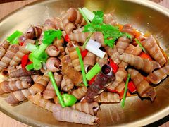 -街角等你.大连海鲜烧烤.经典铁板海鲜串(西安路店)