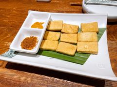 香煎石屏豆腐-云海肴·汽锅鸡·云南代表菜(美罗城店)