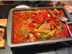 -探鱼·鲜青椒爽麻烤鱼(银泰城店)