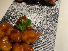 雪花糖醋里脊-绿茶餐厅(二七万达店)