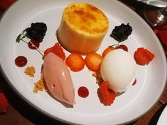 栗子焦糖布丁-POP露台西餐厅·望江阁