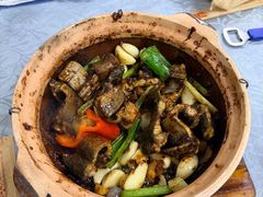 生啫金边花鳝-天宝食坊·啫啫煲大排档(西华路店)