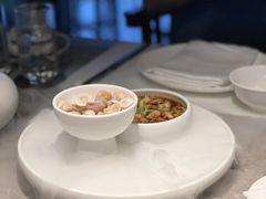 辣酒汁花螺配夏威夷果-木守西溪溪隐餐厅