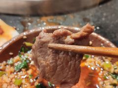 鲜切牛肉-王婆乔鲜鱼自助火锅(蜀汉路店)
