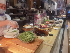 自助取餐区-芭菲盛宴·环球美食(锦城万达广场店)