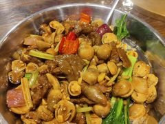 鮮菇牛肉-夏茅维记饭店