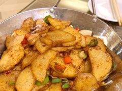 干锅土豆-大京园海鲜烧烤(东城路店)